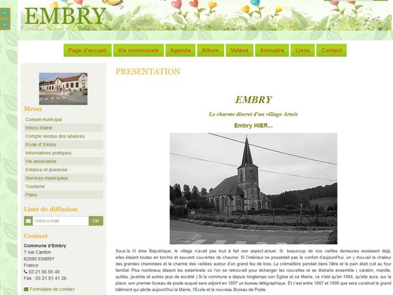 Site d'Embry